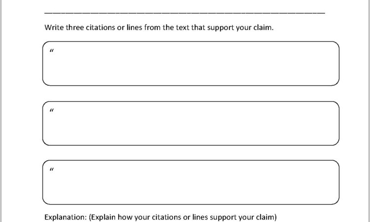 Printable Newspaper Article Worksheet