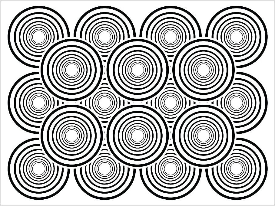 Printable Optical Illusions Worksheet