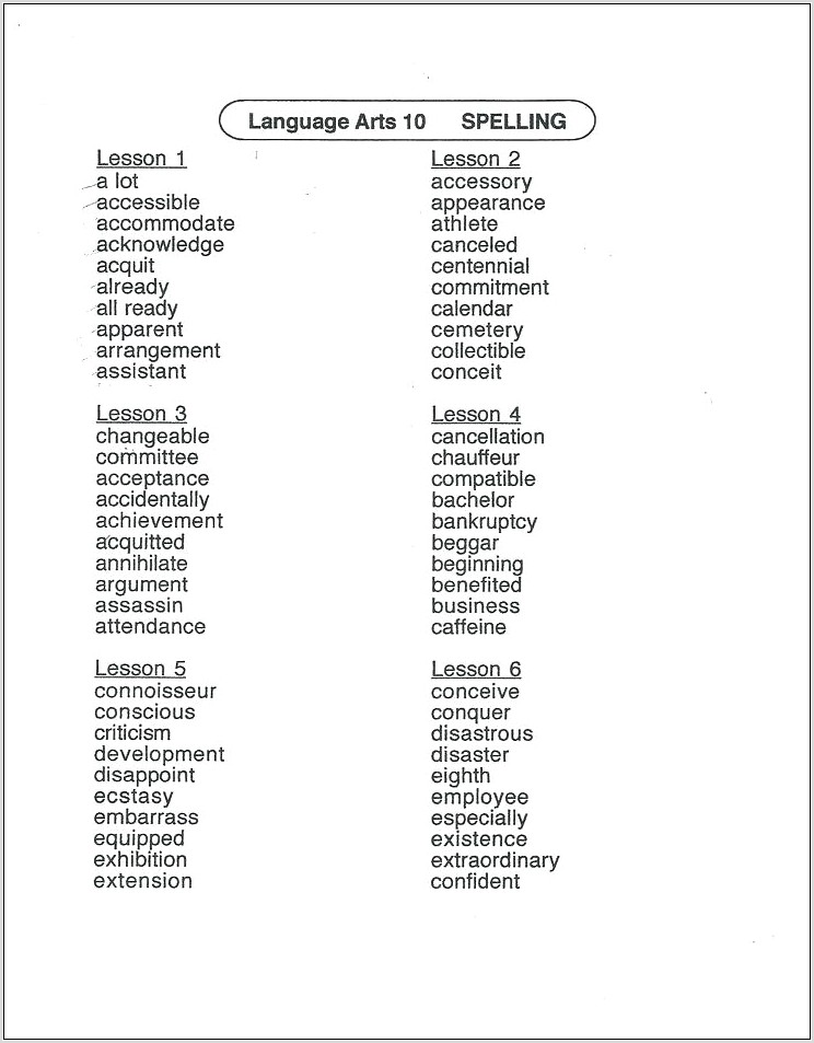 Printable Vocabulary Worksheet For Grade 5