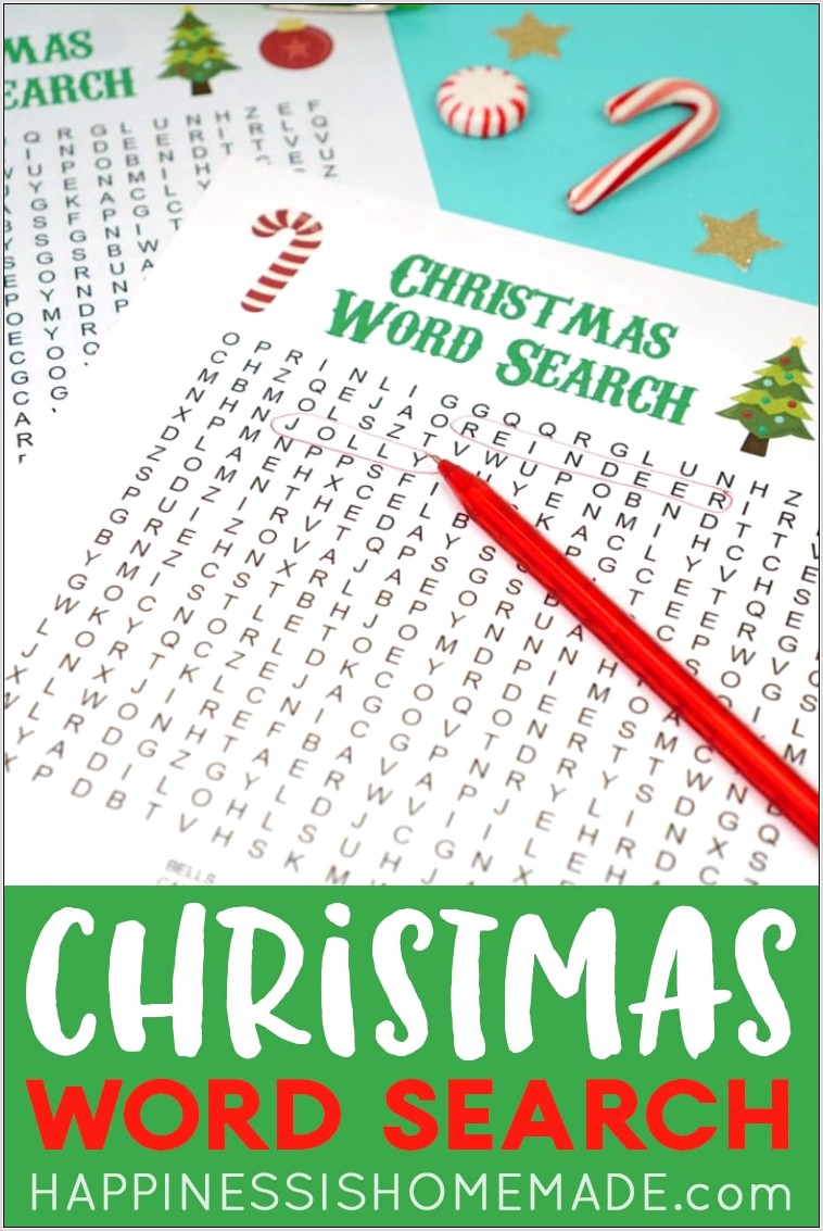 Printable Word Search 5 Year Old