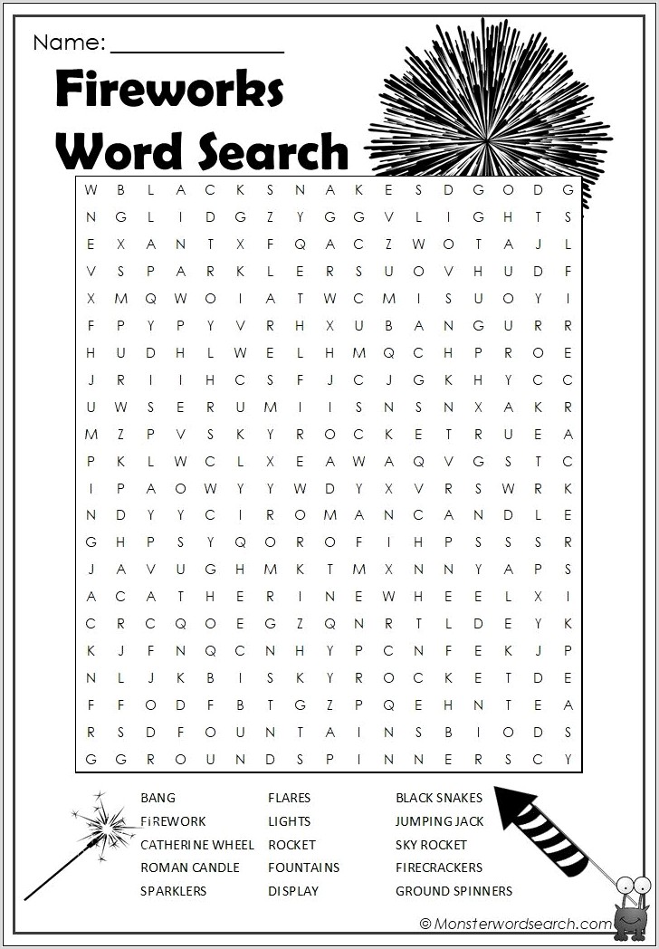 Printable Word Search Crossword Puzzles