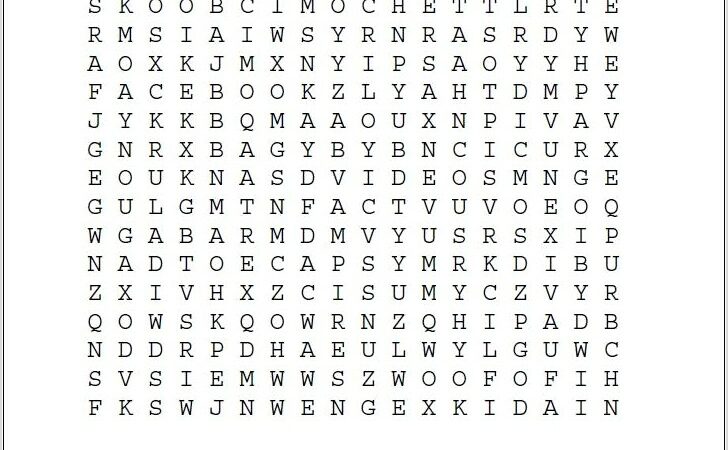 Printable Word Search Library