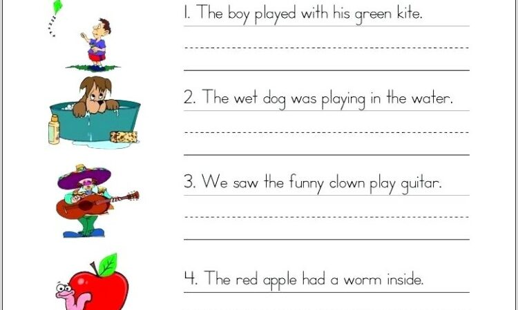 Printable Worksheet About Adjectives