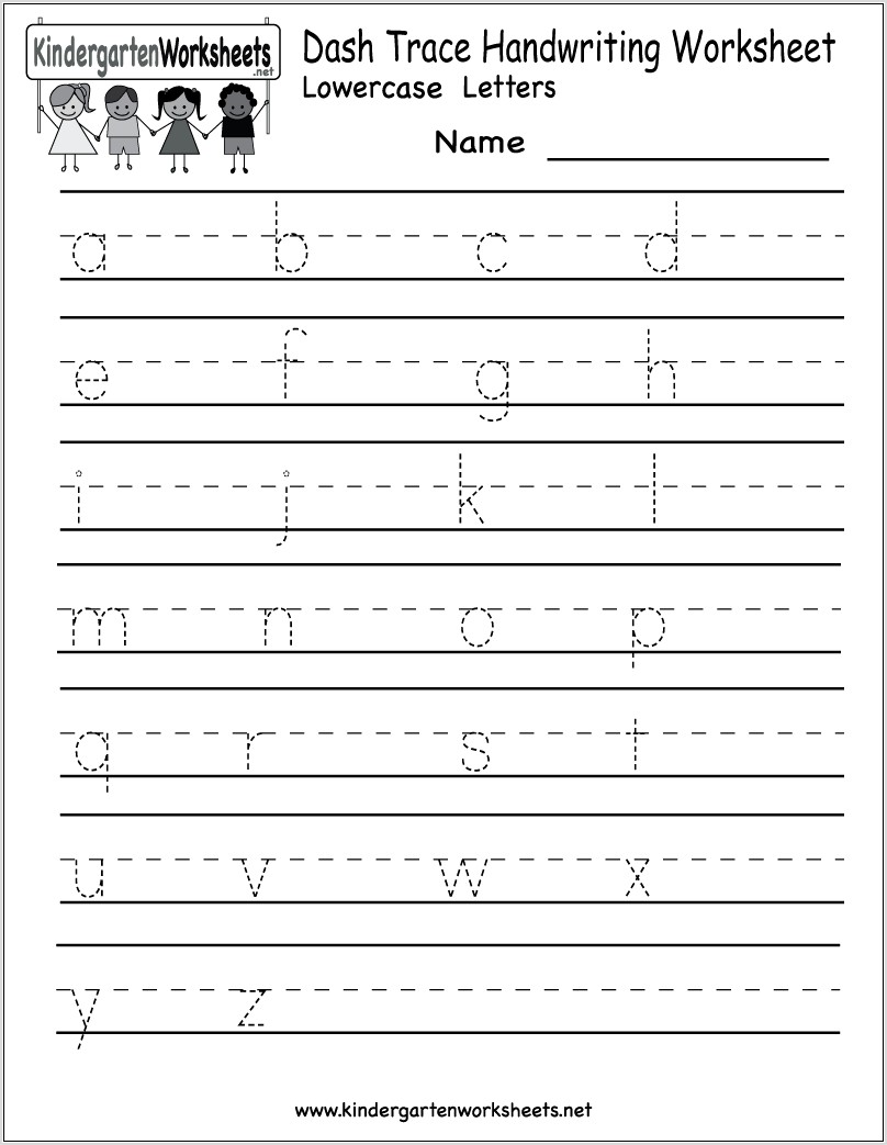 Printable Worksheet For Kinder