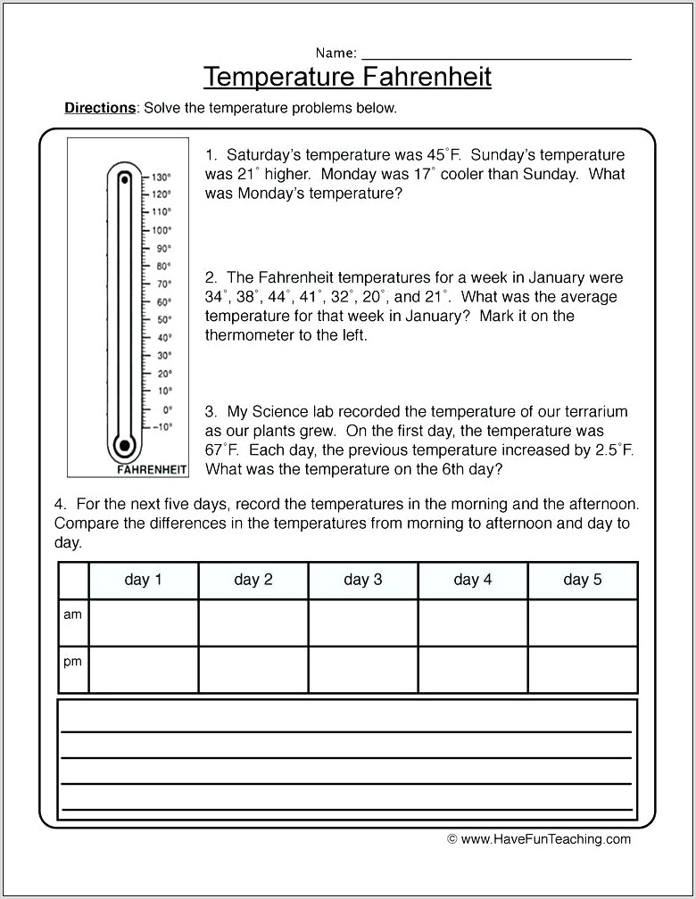 Printable Worksheet For Kindergarten 2