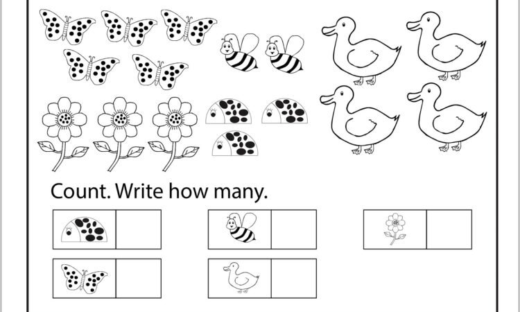 Printable Worksheets For Kindergarten