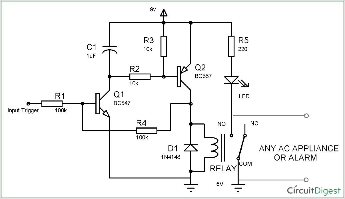 Push On Push Off Switch Circuit Diagram