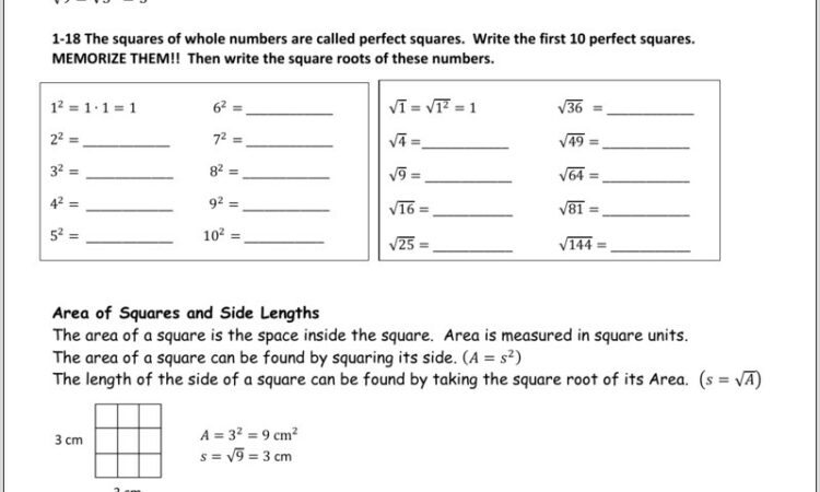 Rational And Irrational Numbers Worksheet Grade 8