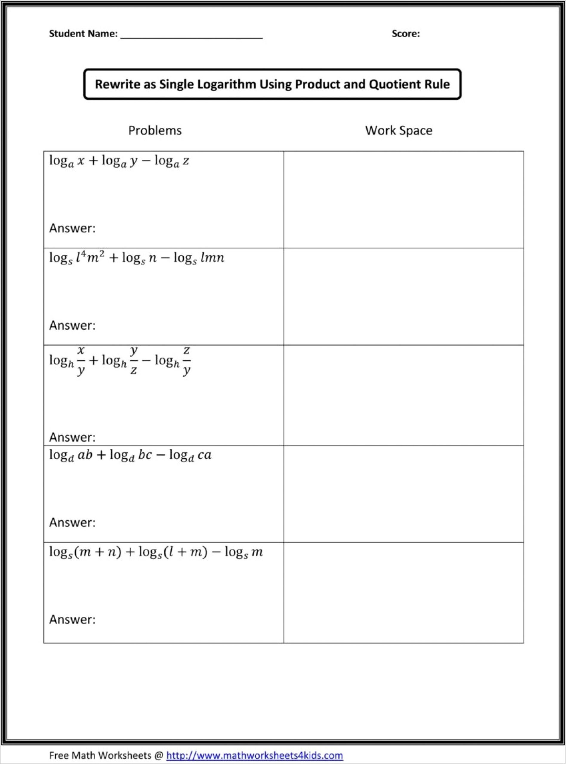 Rational Numbers Worksheet For 8th Grade