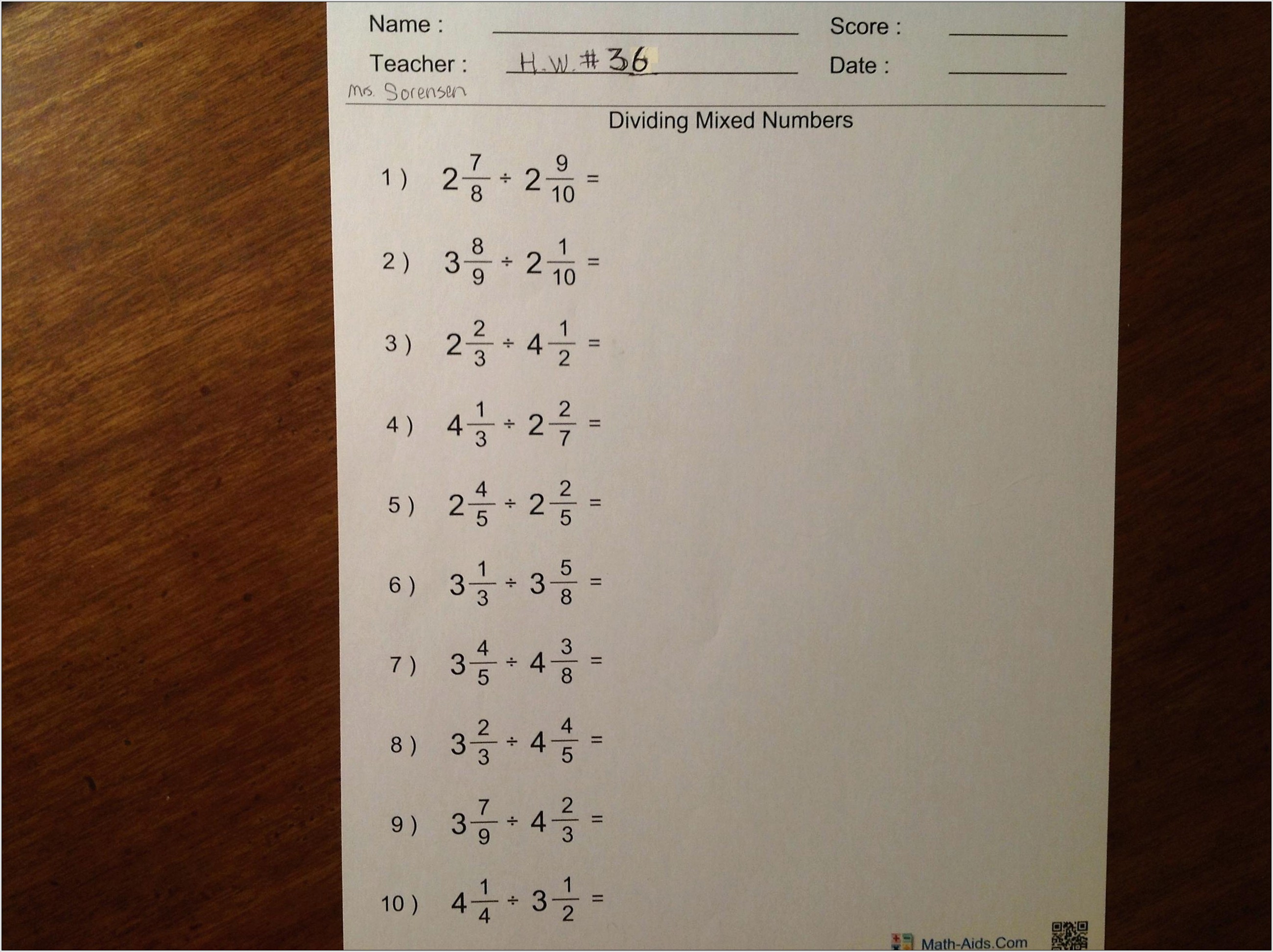 Rational Numbers Worksheet For Class 8 Pdf