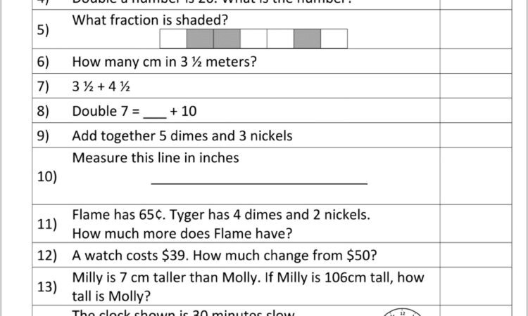 Rational Numbers Worksheet For Grade 7