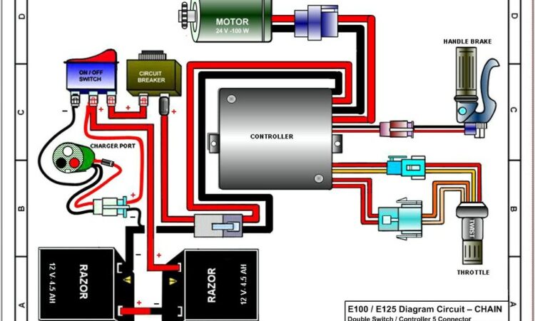 Razor E100 Scooter Wiring Diagram