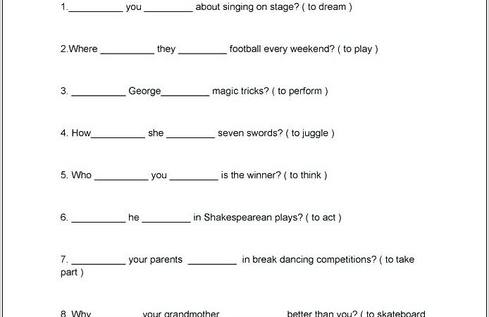 Reading Exercises With Multiple Choice Questions