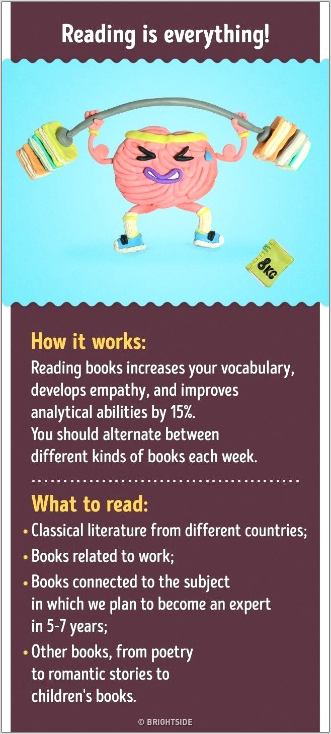 Reading Exercises Your Brain