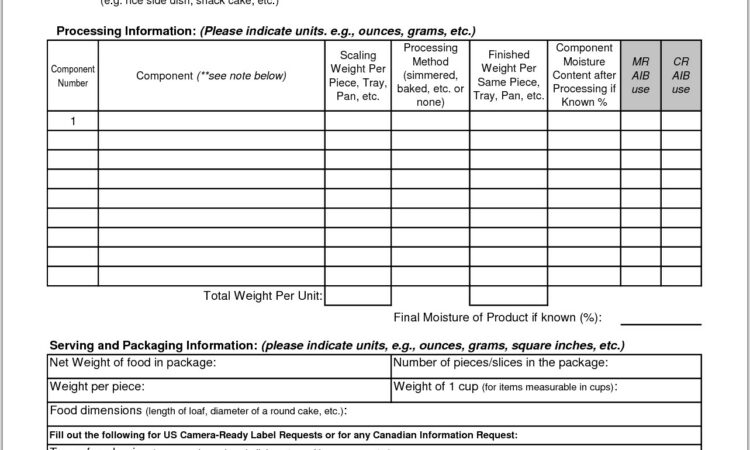 Reading Nutrition Labels Worksheet Canada