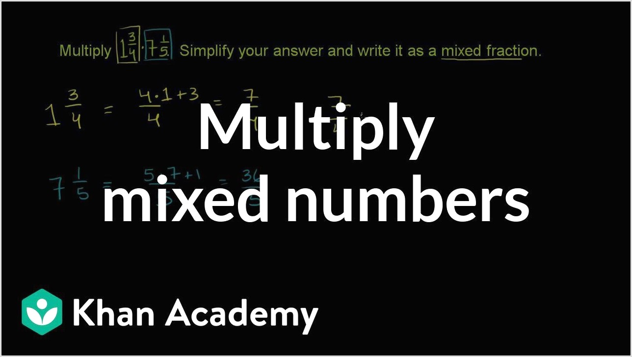 Reciprocal Of Mixed Numbers Worksheet