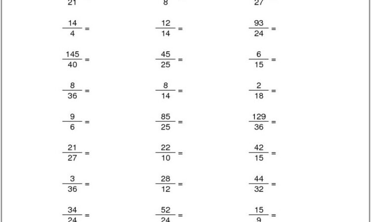 Recognising Mixed Numbers Worksheet