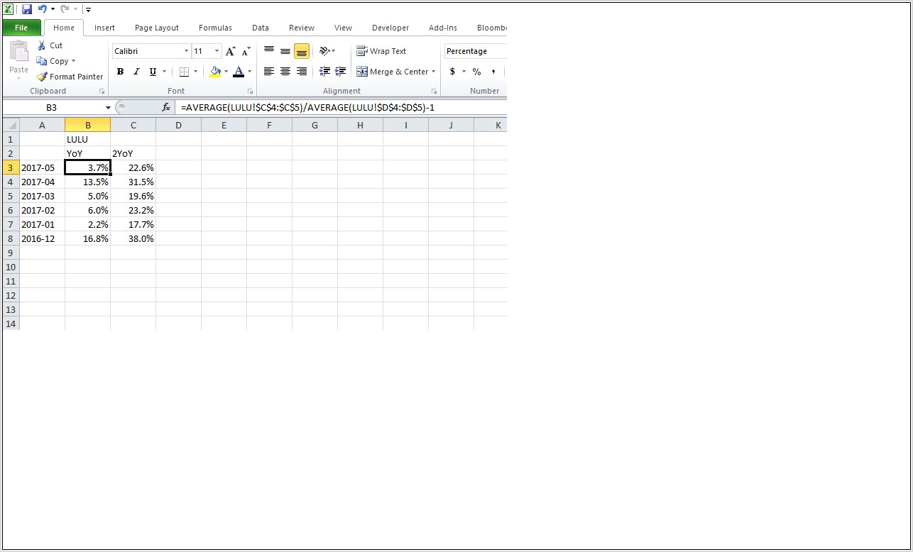 Reference Sheet Name Excel Formula