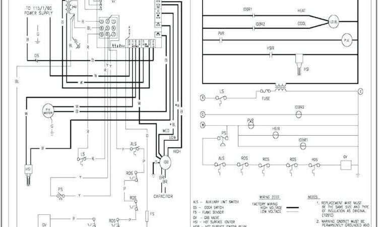 Rheem Heat Pump Thermostat Wiring Diagram