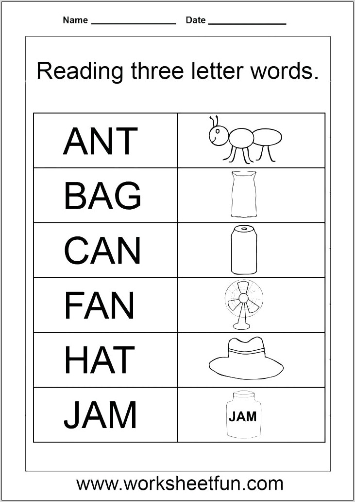 Rhyming Words Free Worksheets For Grade 1