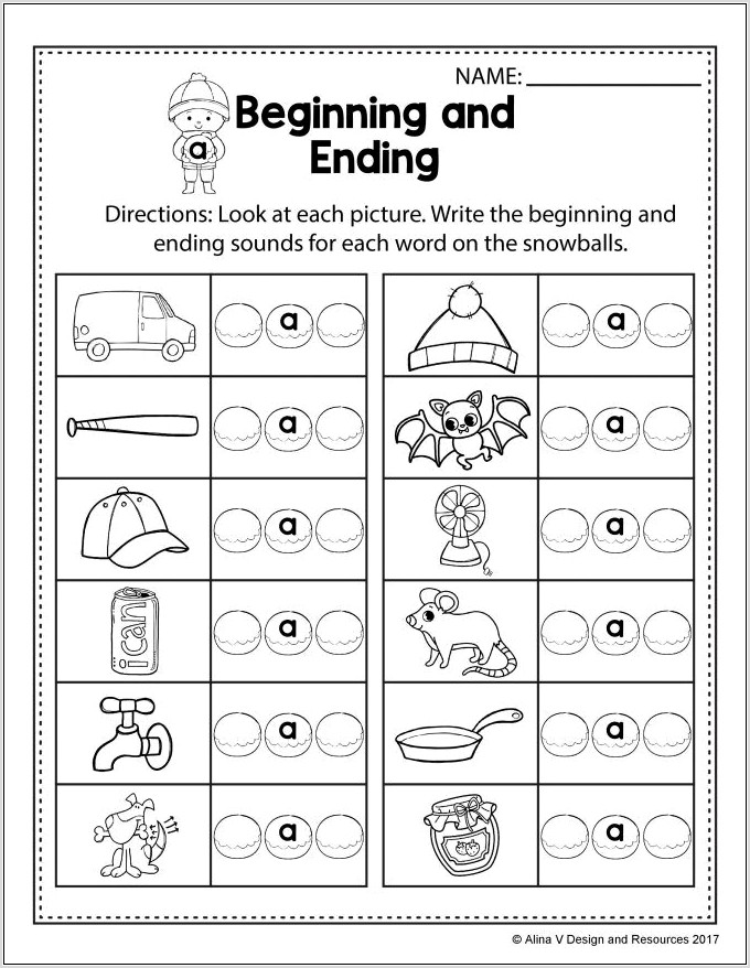 Rhyming Words Free Worksheets For Kindergarten