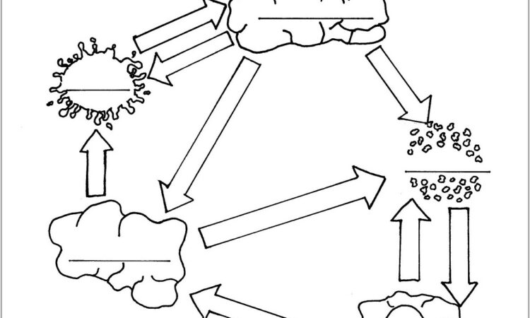 Rock Cycle Worksheet For Middle School