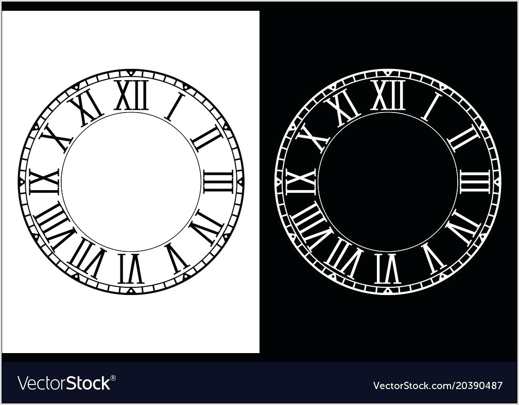 Roman Numeral Clock Worksheet Ks2