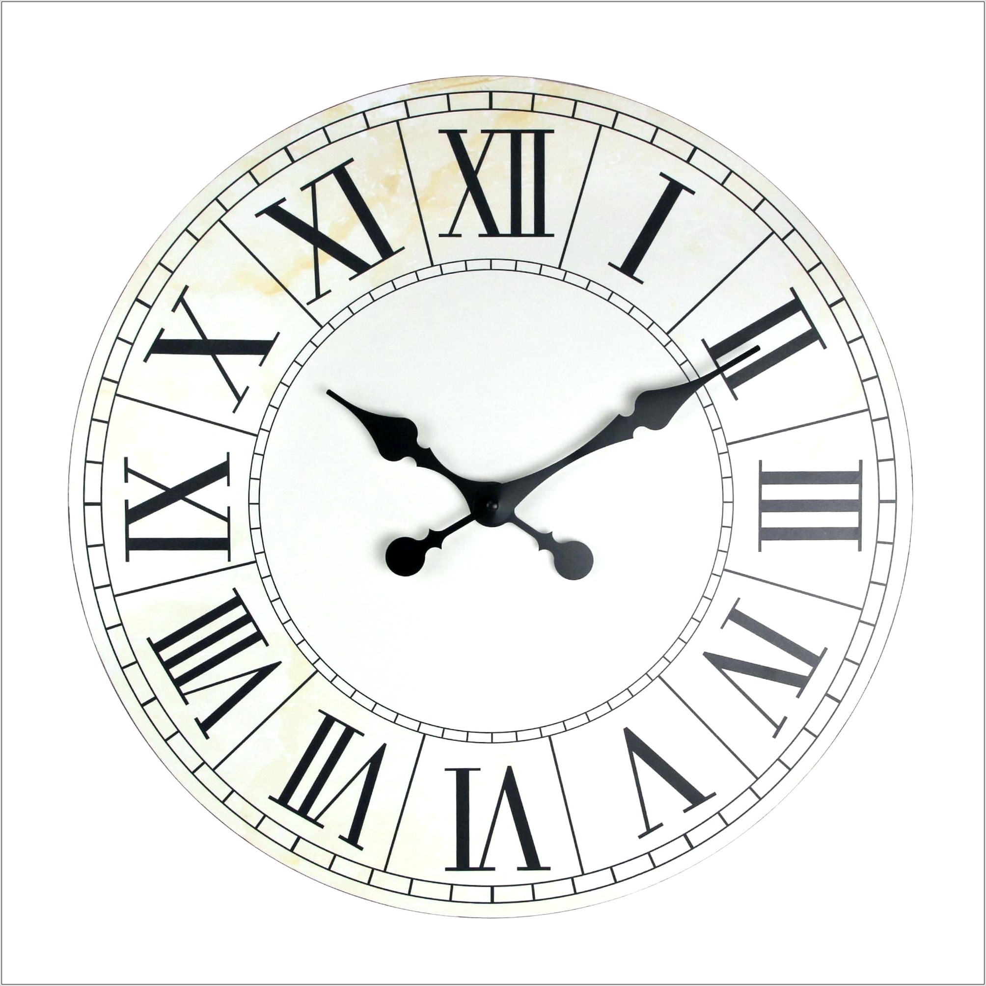 Roman Numerals Clock Face Worksheet