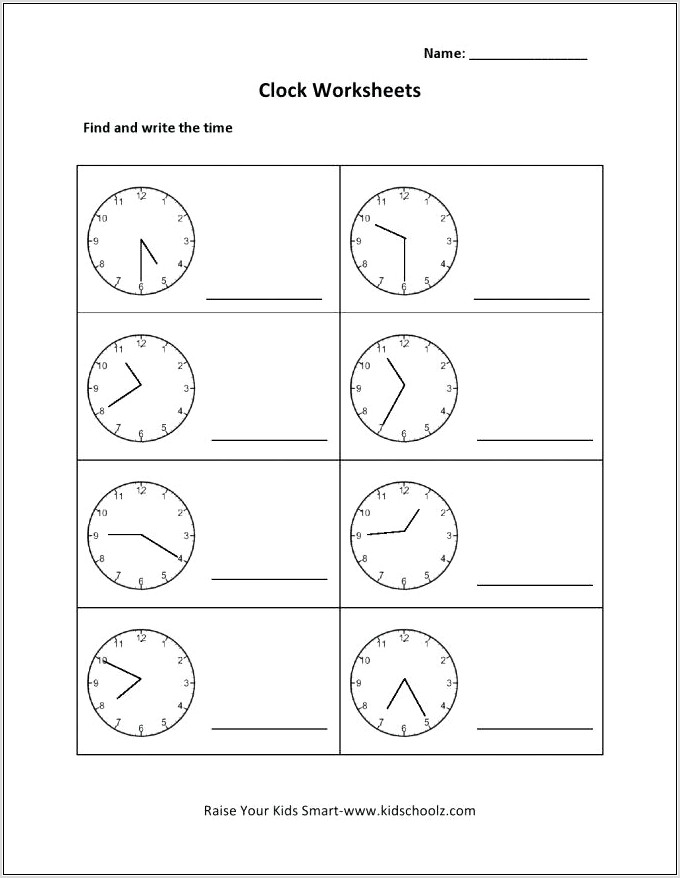 Roman Numerals Worksheet For Preschool