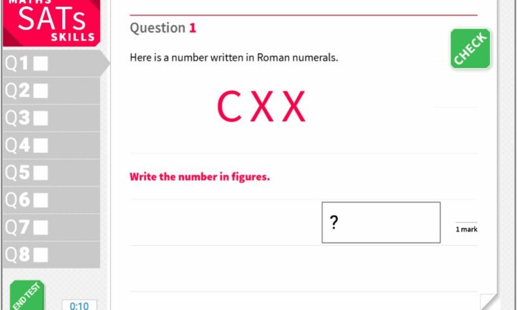 Roman Numerals Worksheet Year 6 Tes