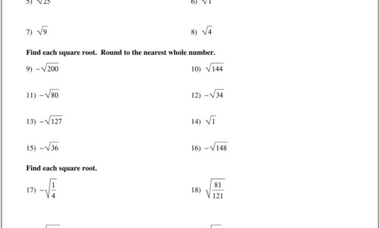 Rounding Numbers Worksheet Kuta