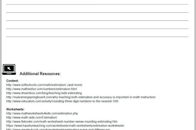 Rounding Numbers Worksheets Softschools