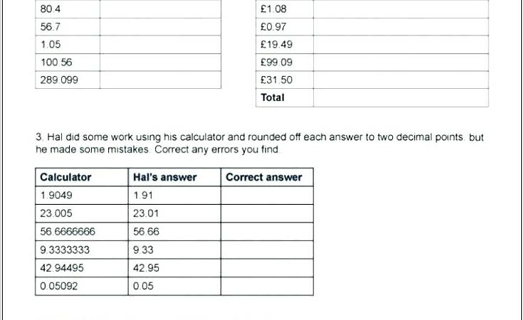 Rounding Whole Numbers Worksheet 5th Grade