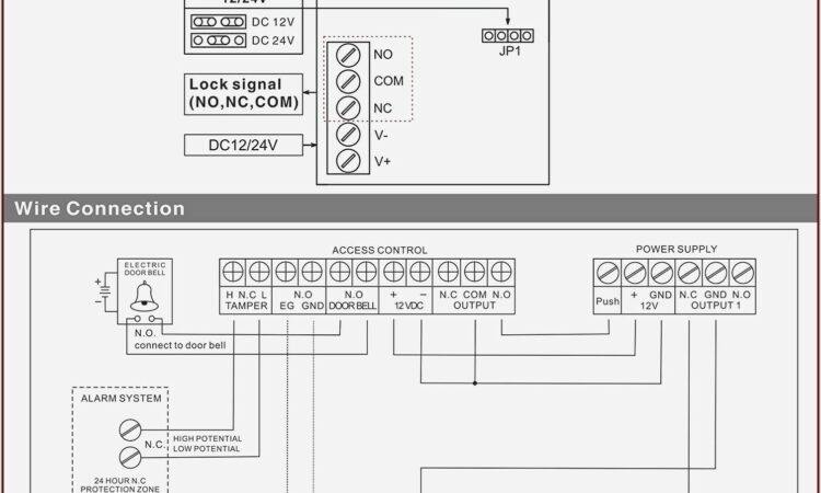 Schlage Maglock M490 Wiring Diagram