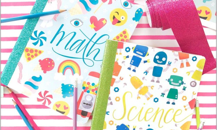 School Printable Book Covers