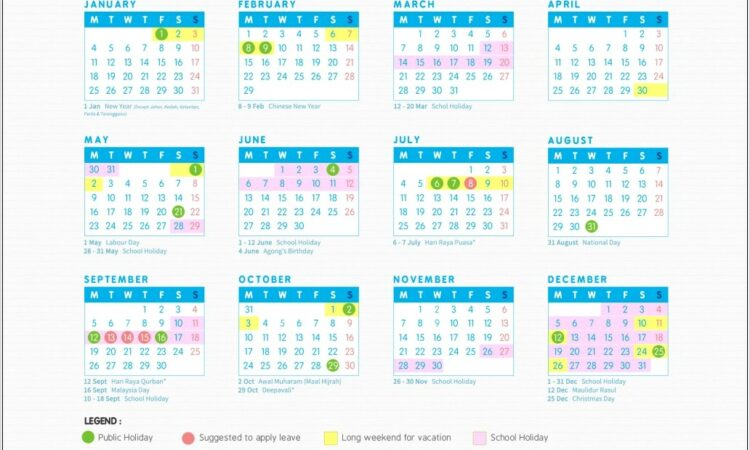 School Printable Calendar 2016