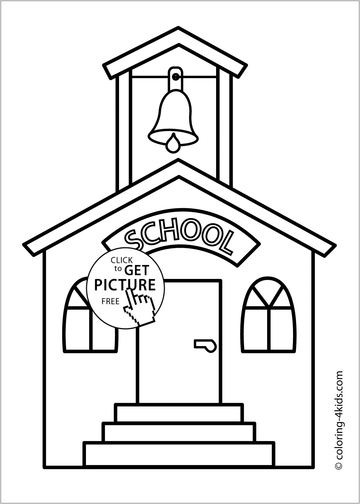 School Printable Coloring Pages