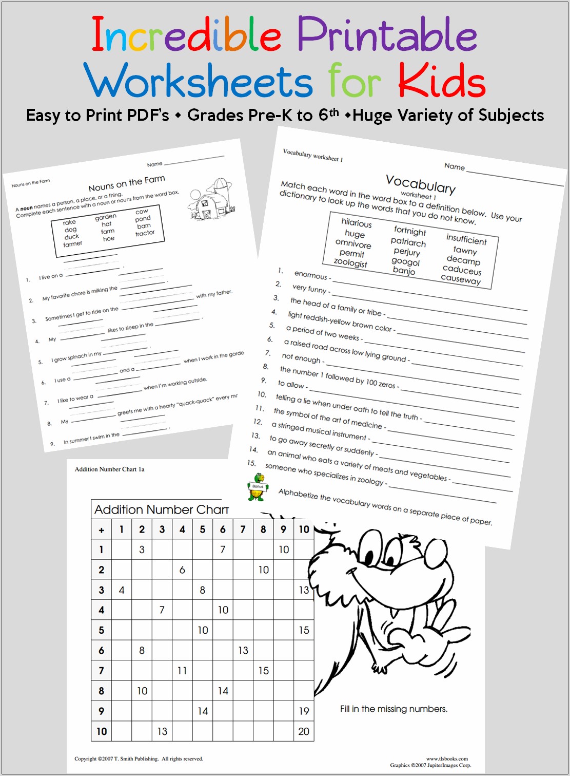 School Worksheets For 5th Graders