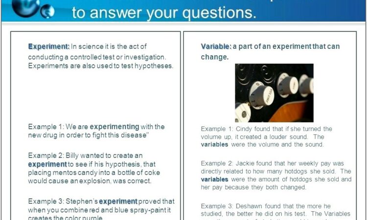 Science Investigation Worksheet Ks1