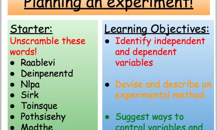 Science Revision Worksheet Ks3