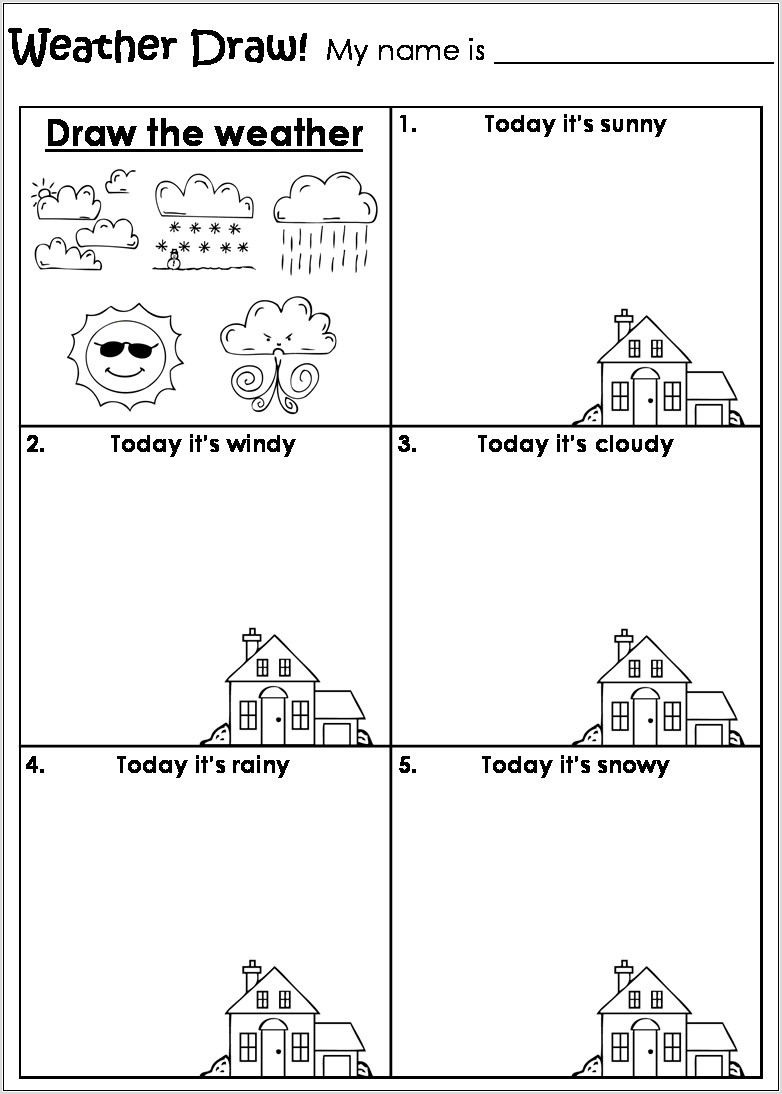 Science Worksheet First Grade