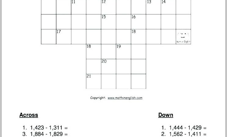 Scientific Method Crossword Worksheet