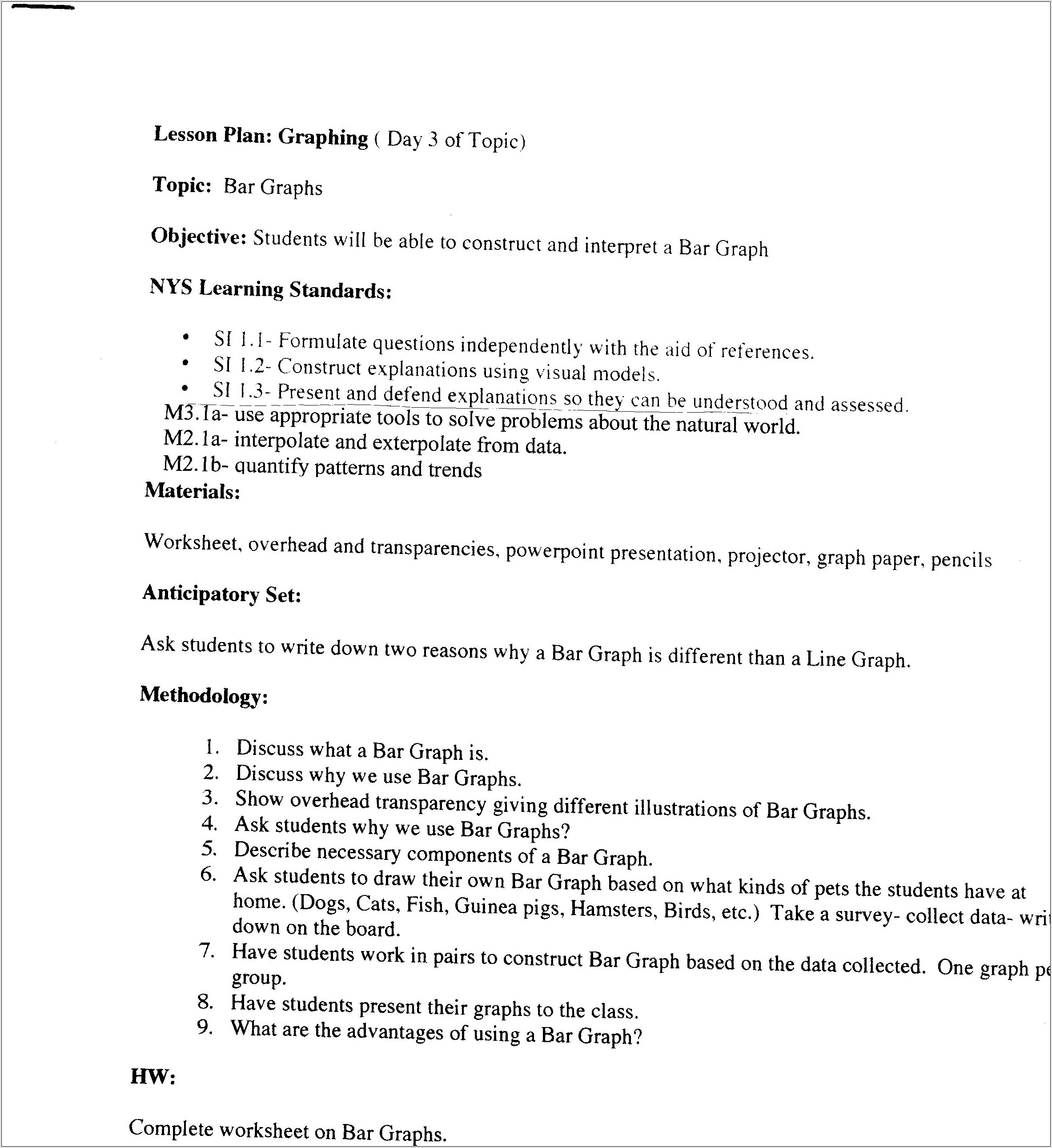 Scientific Method Graph Worksheet Answers