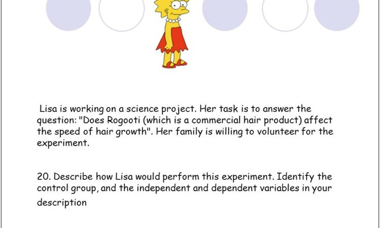 Scientific Method With The Simpsons Worksheet Answers