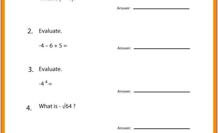 Scientific Method Worksheet 8th Grade