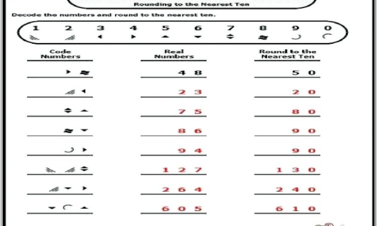 Secret Code Math Printables Free