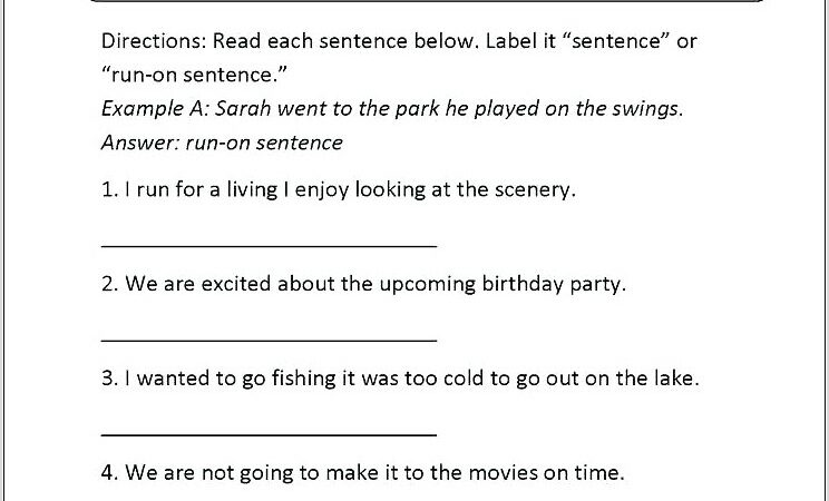 Sentence Diagramming Worksheets Download