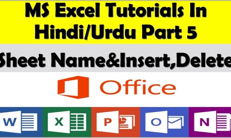 Sheet Name In Ms Excel