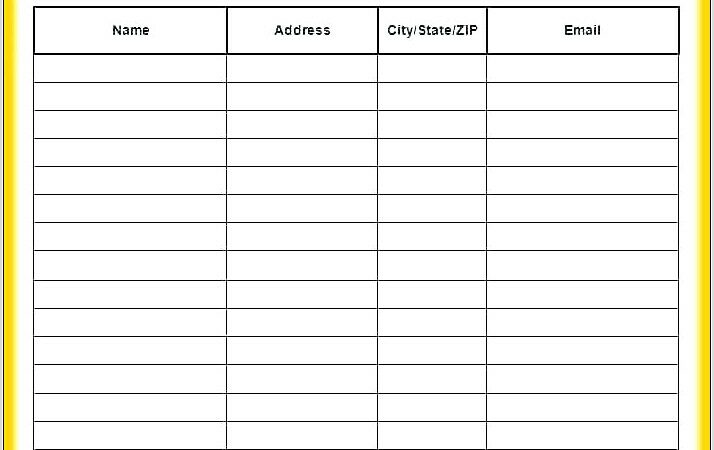 Sheet Name List Excel