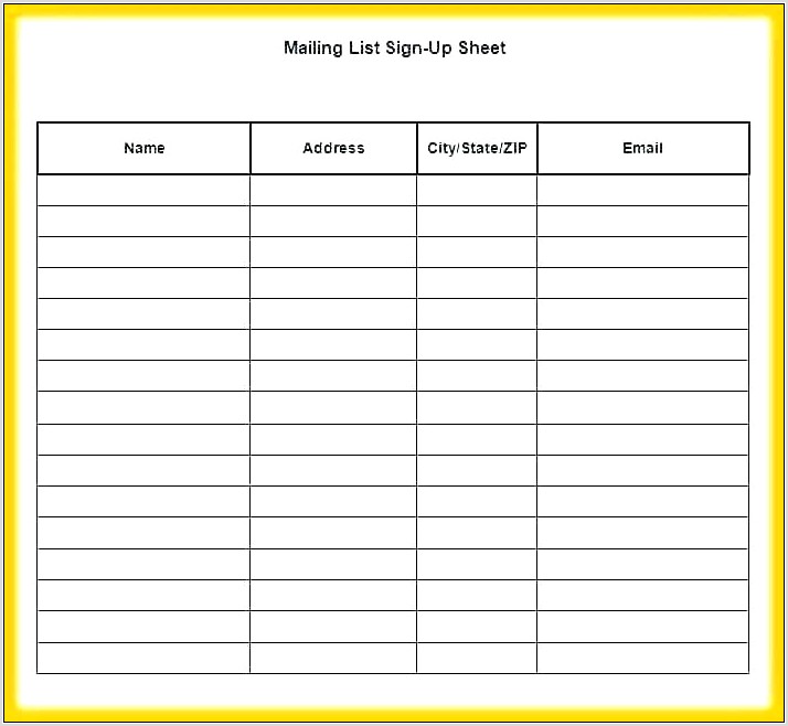 Sheet Name List Excel